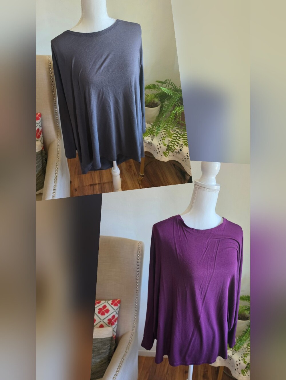 TWO Torrid TRU Tencel Jersey Long Sleeve Active Tunic